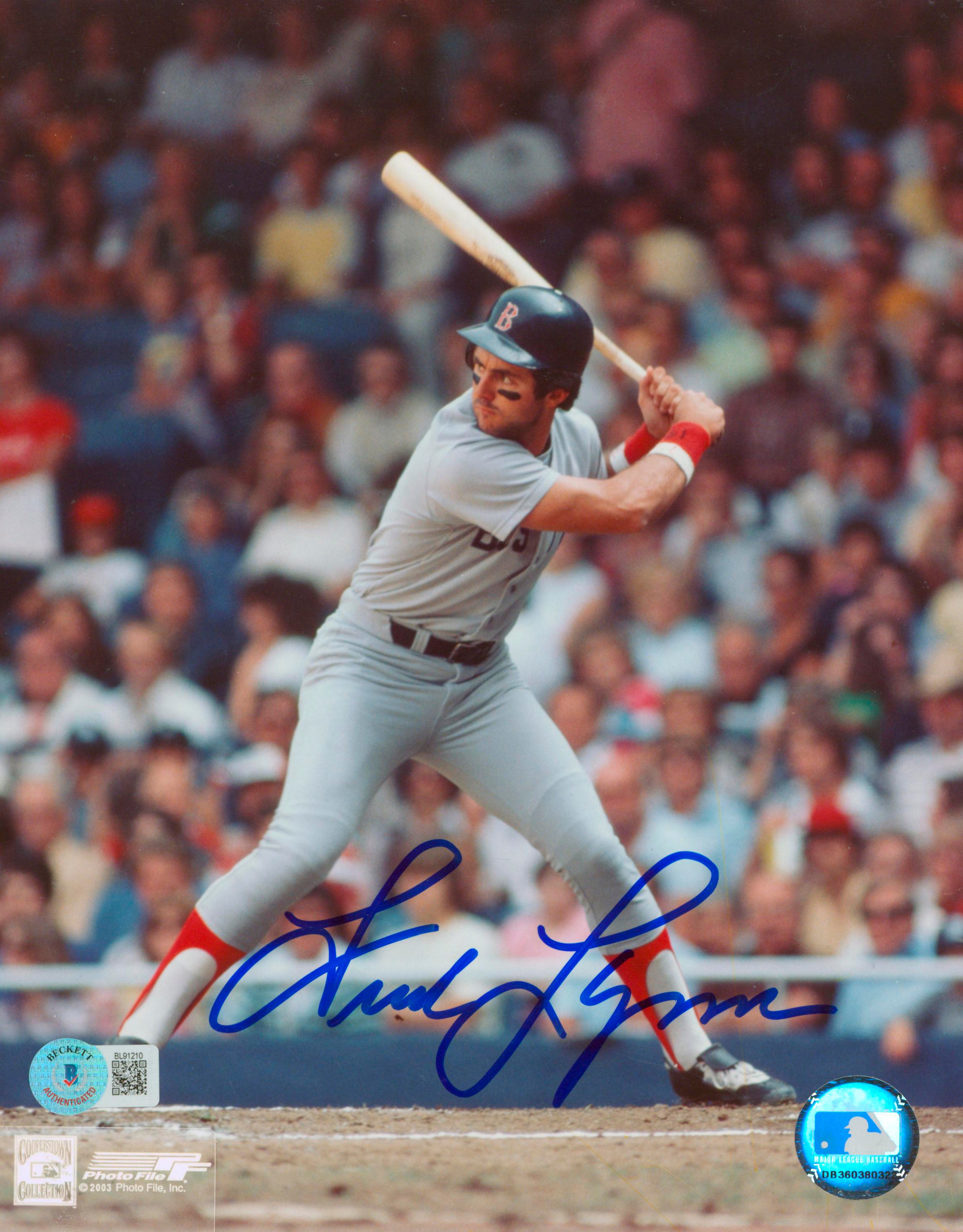 Red Sox Fred Lynn Authentic Signed 8x10 Photo Autographed BAS #BL91210