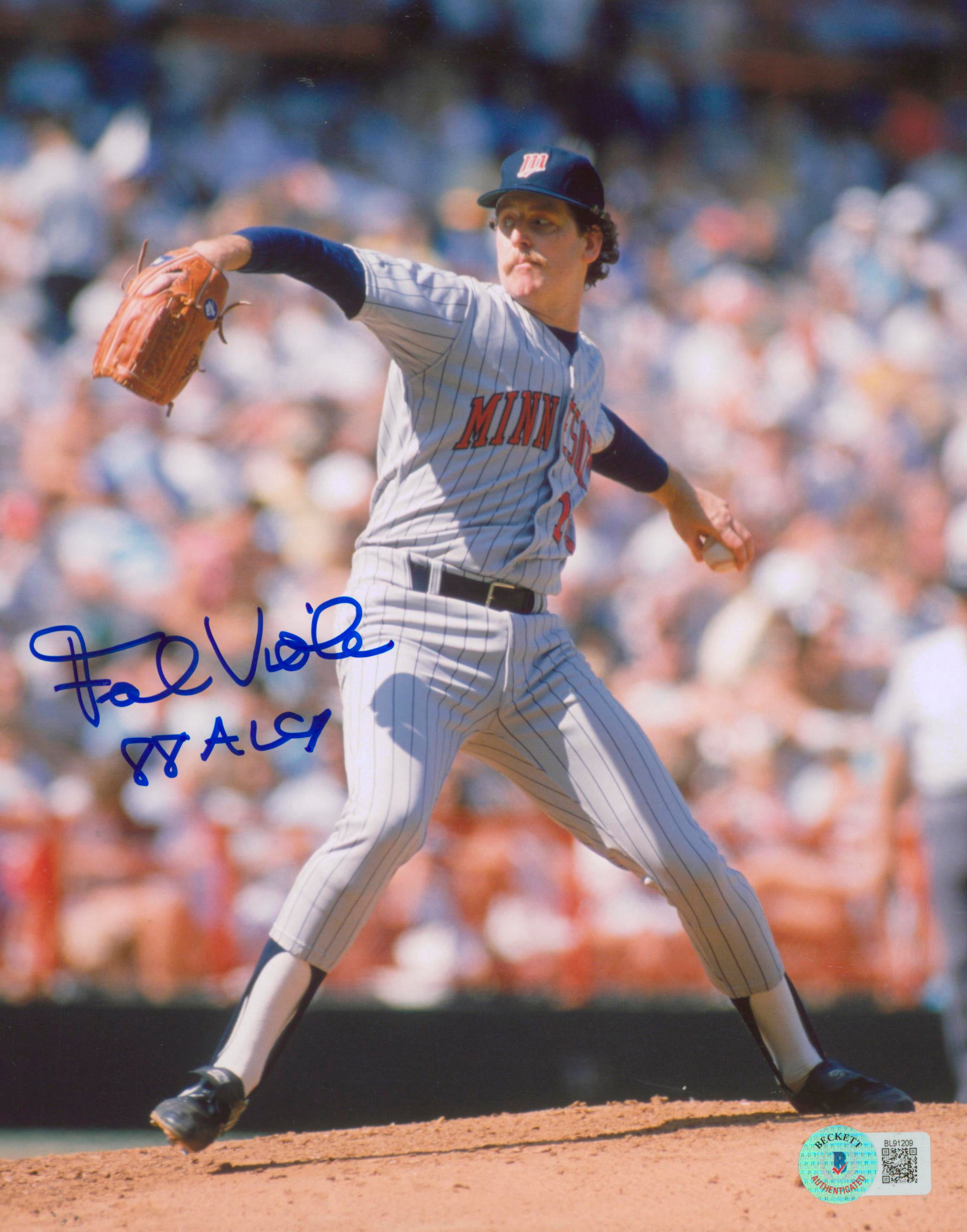 Twins Frank Viola "88 ALCS" Authentic Signed 8x10 Photo Autographed BAS #BL91209