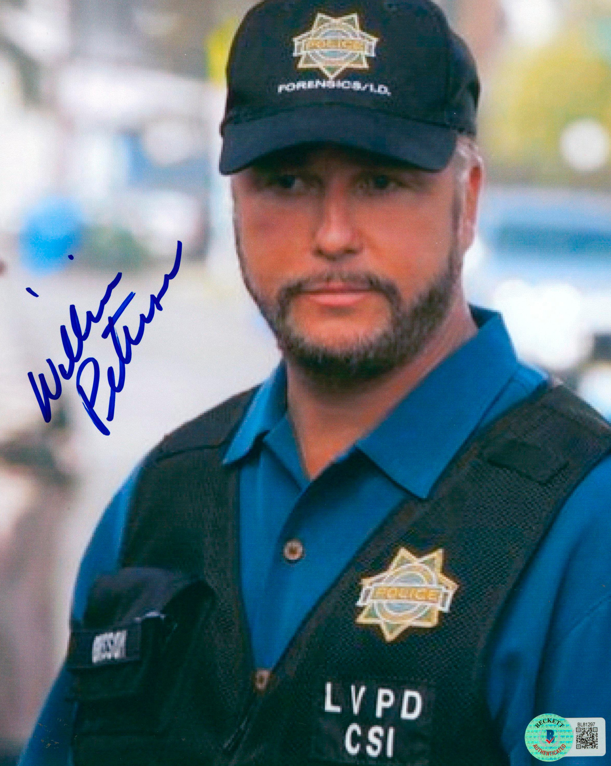 William Petersen CSI: Vegas Authentic Signed 8x10 Photo Autographed BAS #BL81297