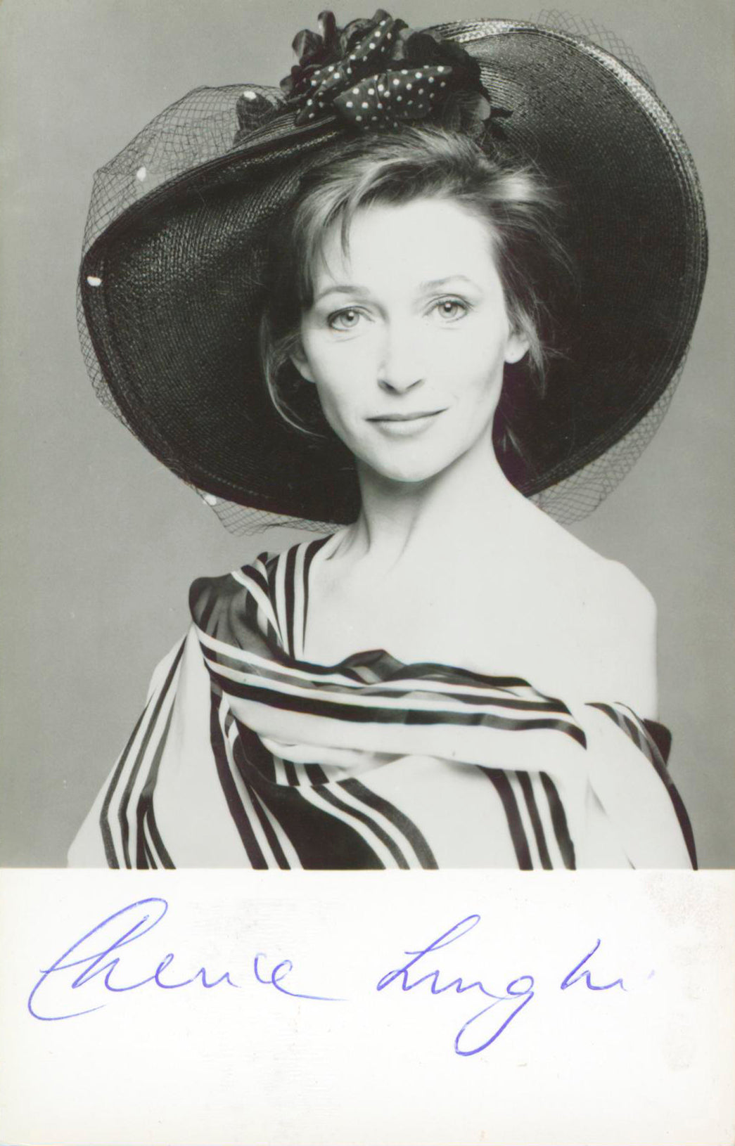 Cherie Lunghi Frankenstein Signed 3.5x5.5 Photo Autographed BAS #BM38088