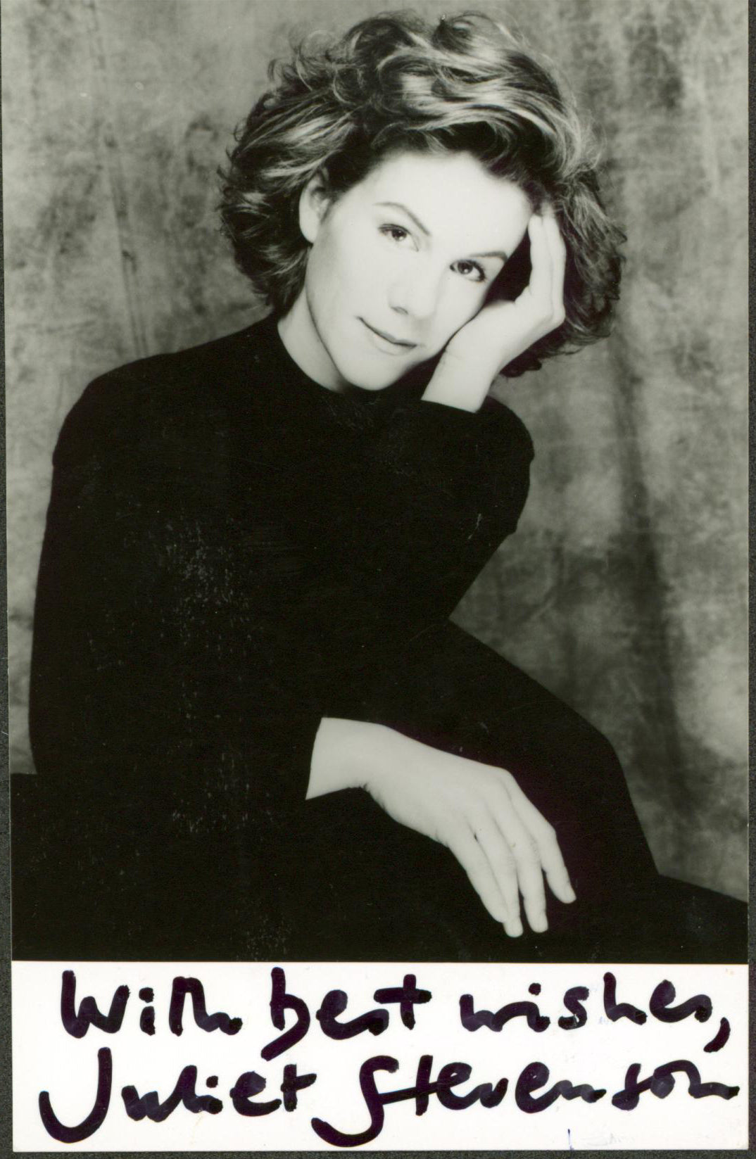 Juliet Stevenson Truly Madly Deeply Authentic Signed 3.5x5.5 Photo BAS #BM38106