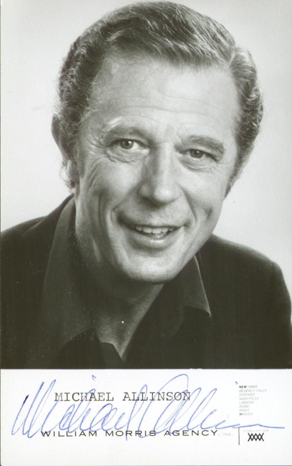 Michael Allinson Syriana Authentic Signed 3.5x5.5 Photo Autographed BAS #BM03261