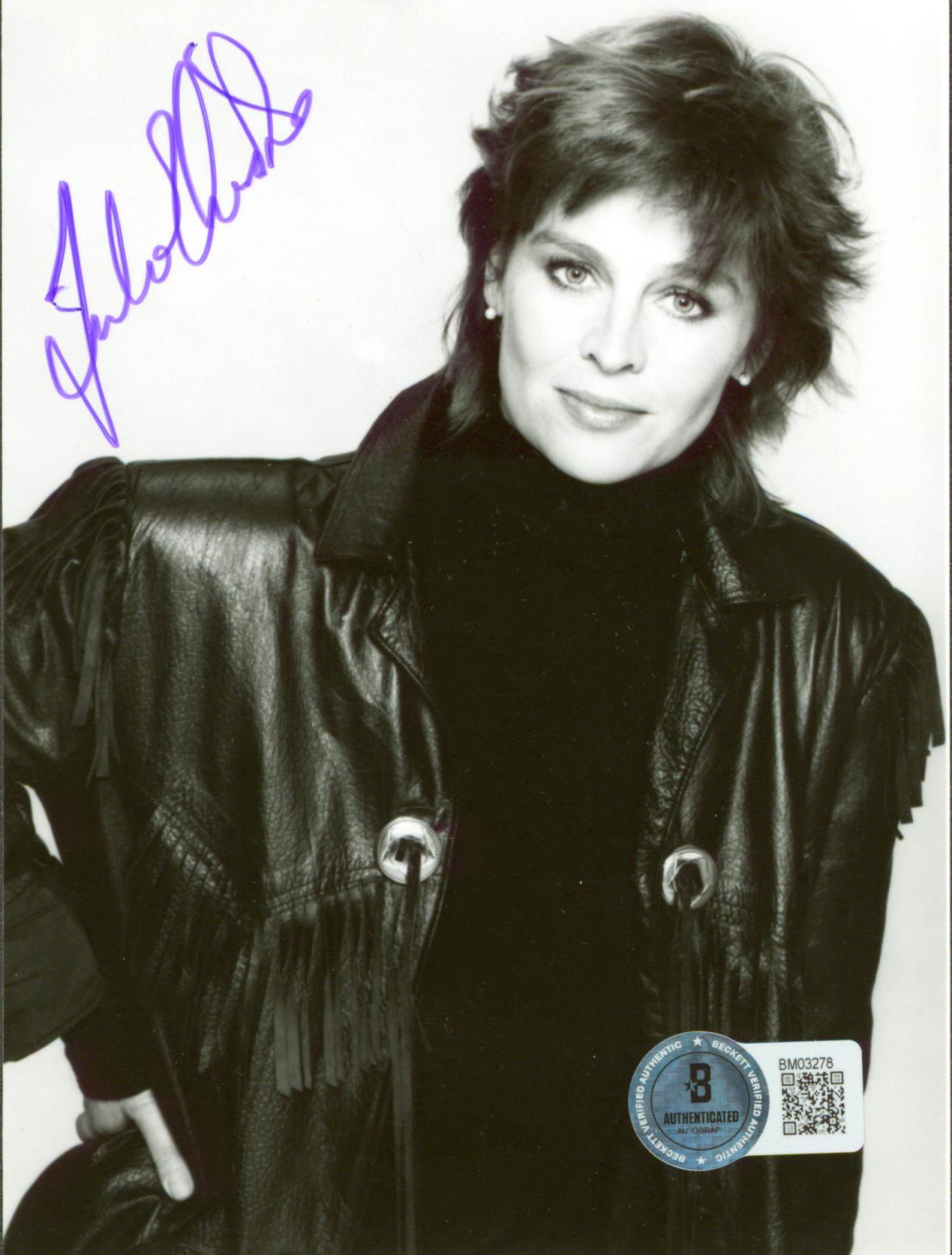 Julie Christie Fahrenheit 451 Authentic Signed 4.25x5.75 Photo BAS #BM03278