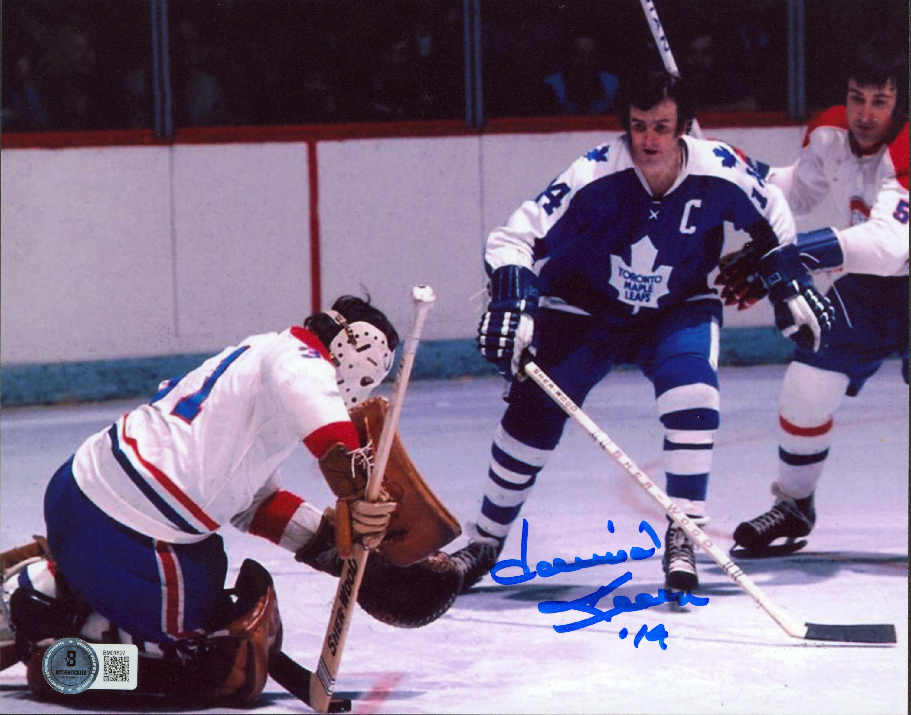 Maple Leafs Dave Keon Authentic Signed 8x10 Horizontal Photo Autographed BAS 1