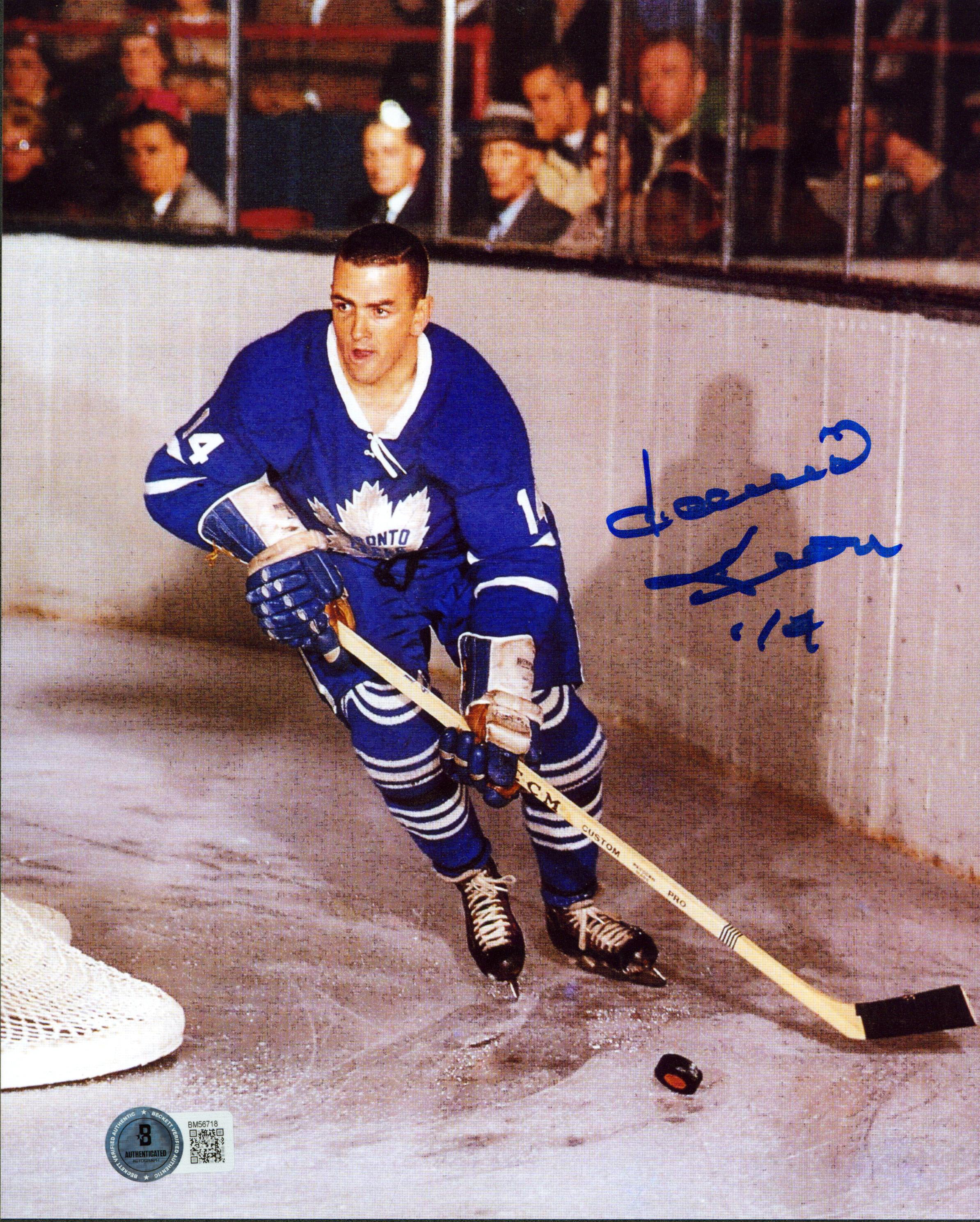 Maple Leafs Dave Keon Authentic Signed 8x10 Vertical Photo Autographed BAS 1