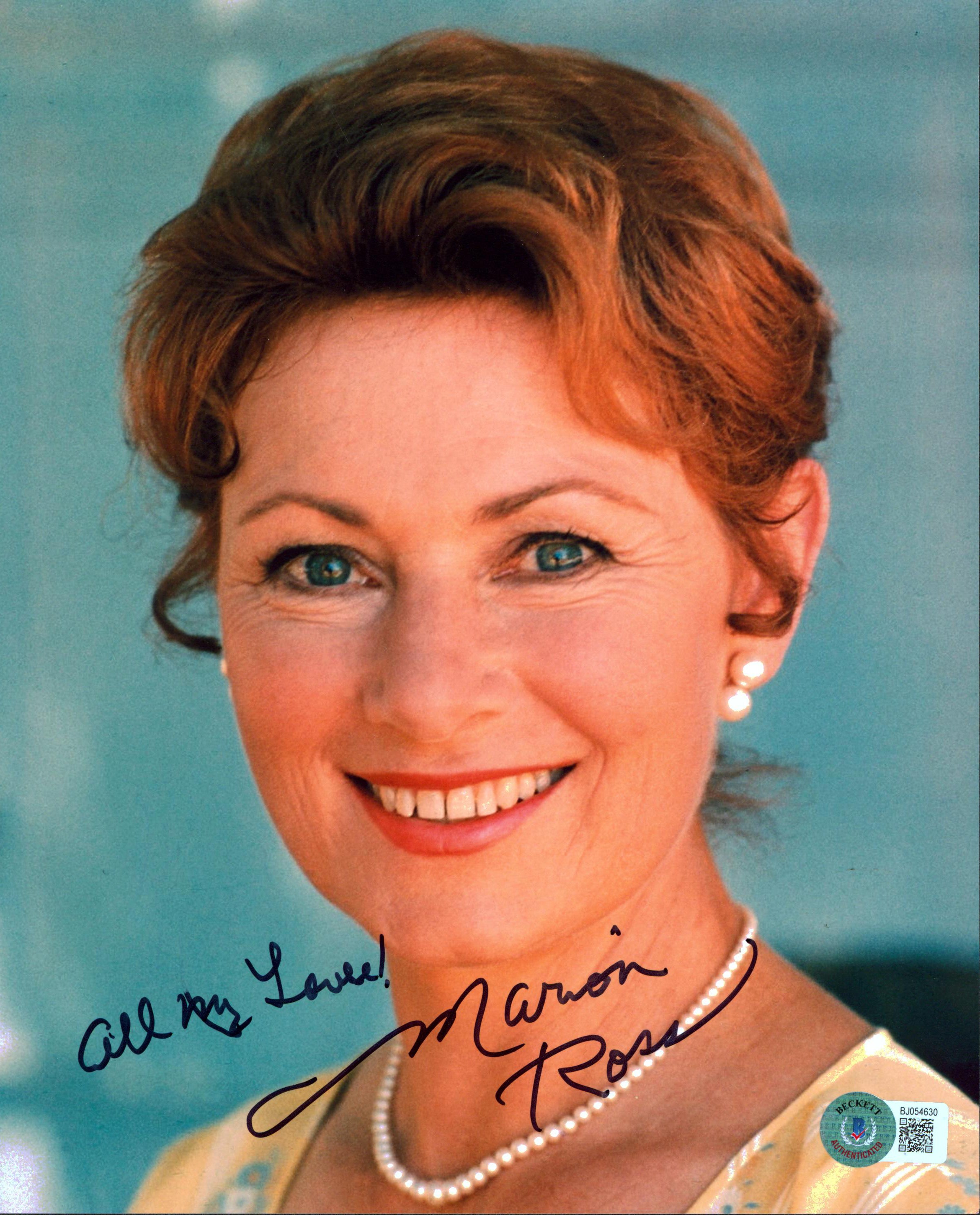 Marion Ross Happy Days "All My Love!" Authentic Signed 8x10 Vertical Photo BAS 1