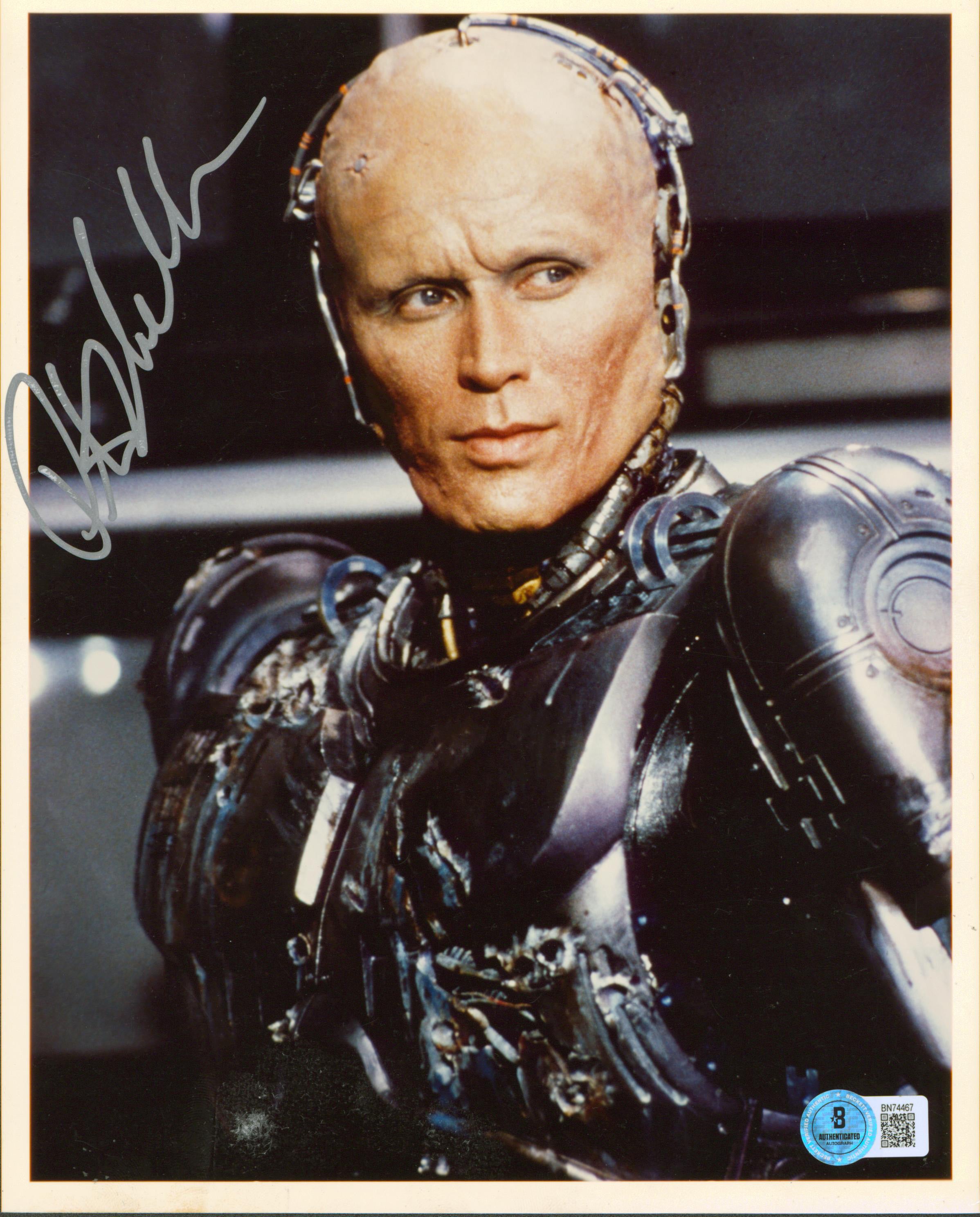 Peter Weller RoboCop Authentic Signed 8x10 Photo Autographed BAS #BN74467