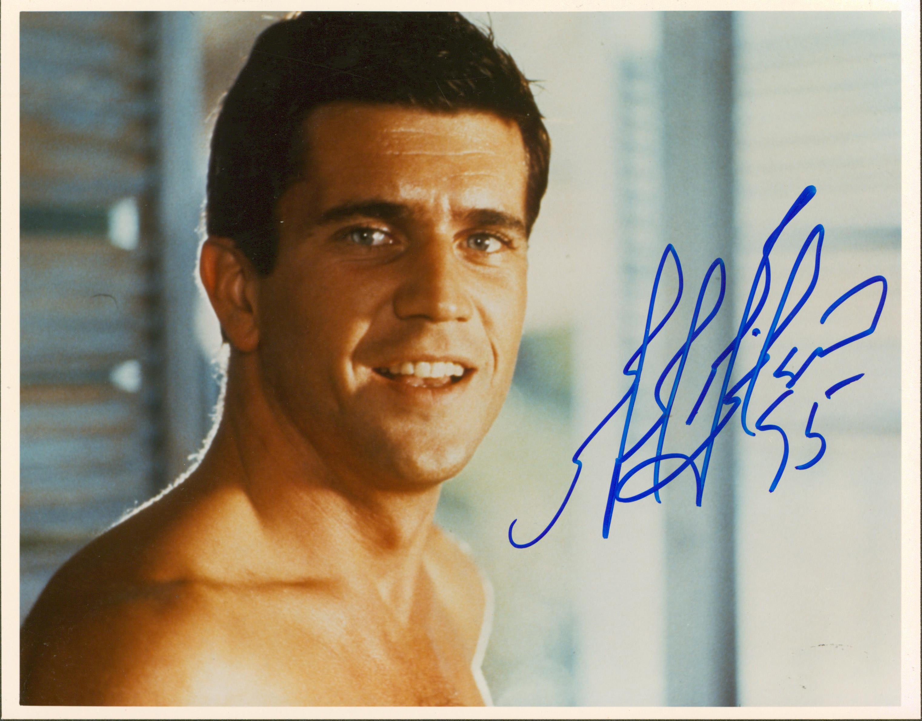 Mel Gibson Ransom Authentic Signed 8x10 Photo Autographed BAS #AD64464