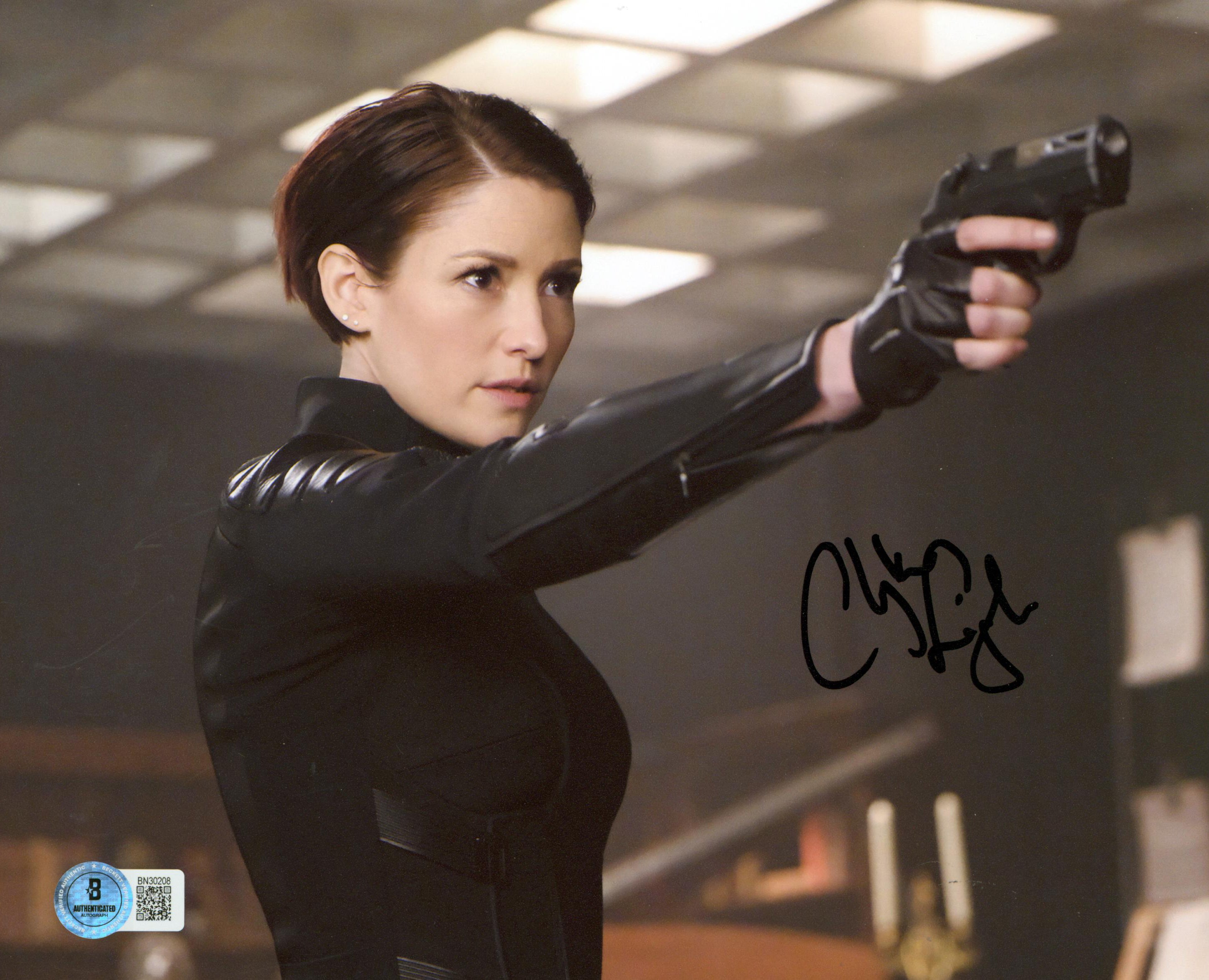 Chyler Leigh Supergirl Authentic Signed 8x10 Photo Autographed BAS #BN30208