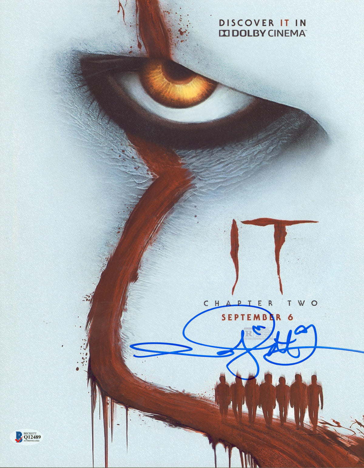 Andy Muschetti IT Chapter Two Authentic Signed 11x14 Photo BAS #Q12489