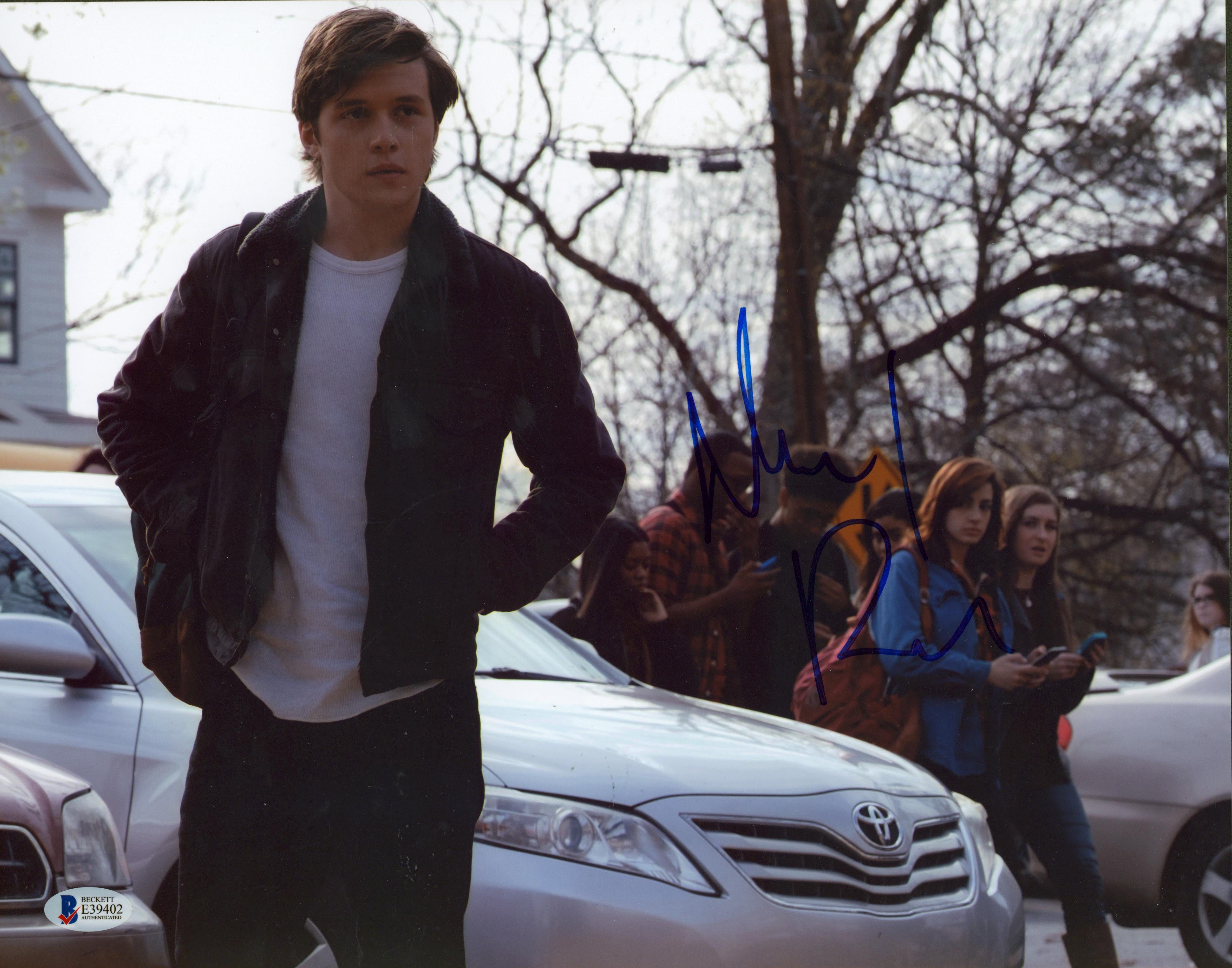 Nick Robinson Love, Simon Authentic Signed 11x14 Photo Autographed BAS #E39402