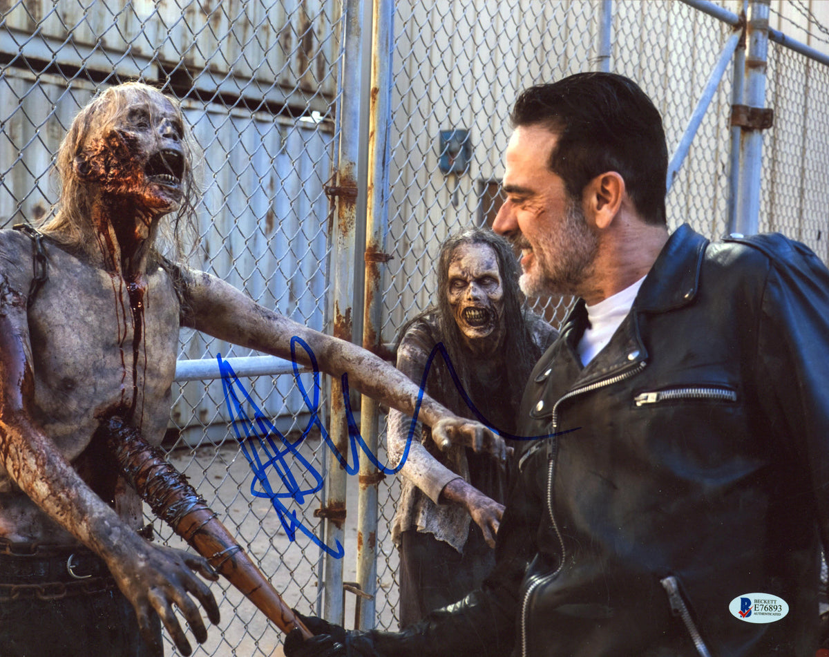 Jeffrey Dean Morgan The Walking Dead Authentic Signed 11x14 Photo BAS #E76893