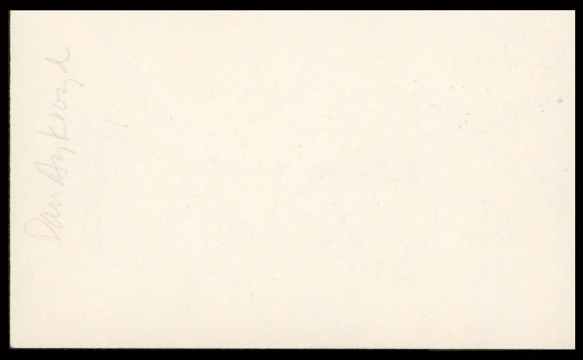 Dan Aykroyd Ghostbusters Authentic Signed 3x5 Index Card PSA/DNA #AN86972