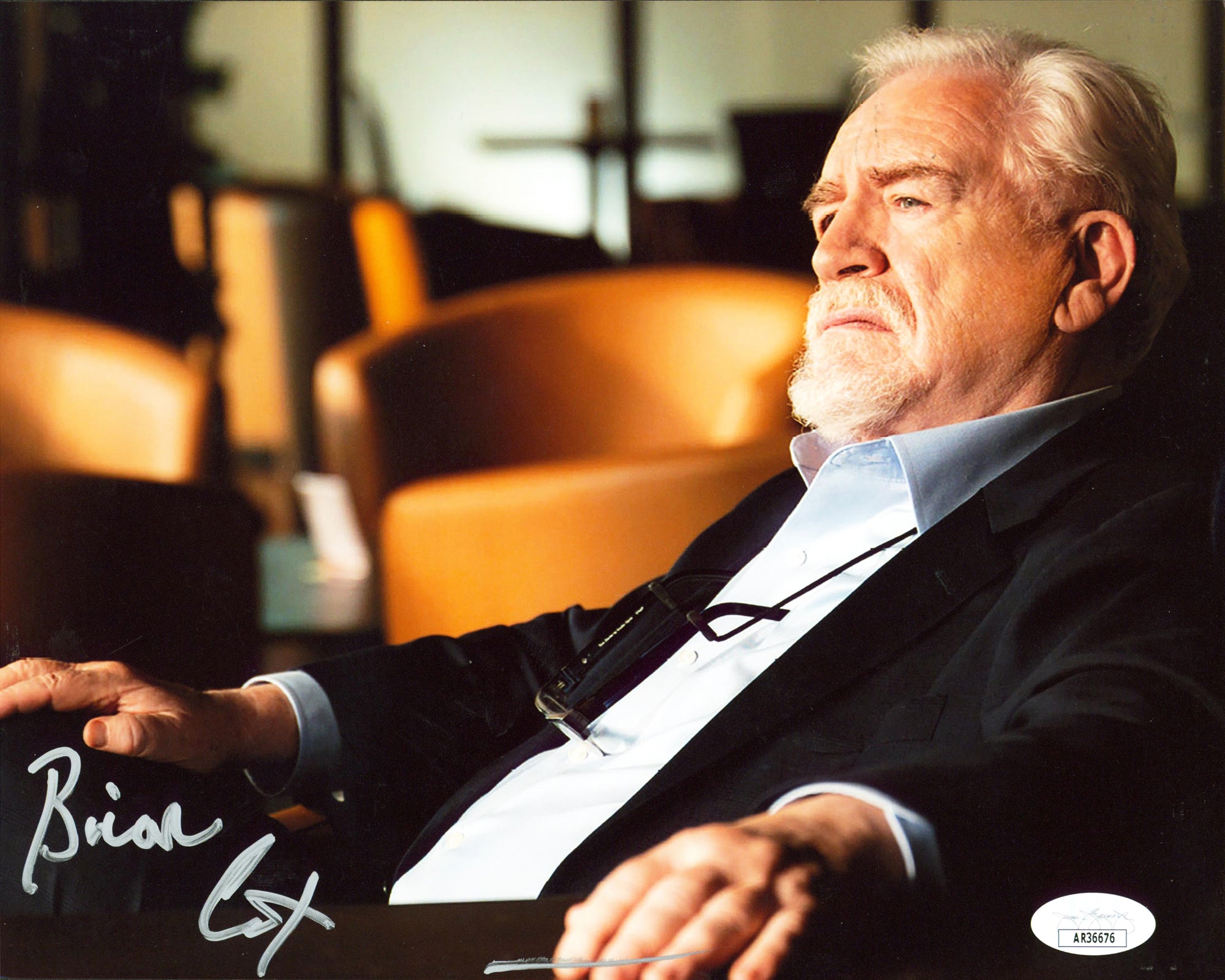 Brian Cox Succession Authentic Signed 8x10 Photo Autographed JSA #AR36676