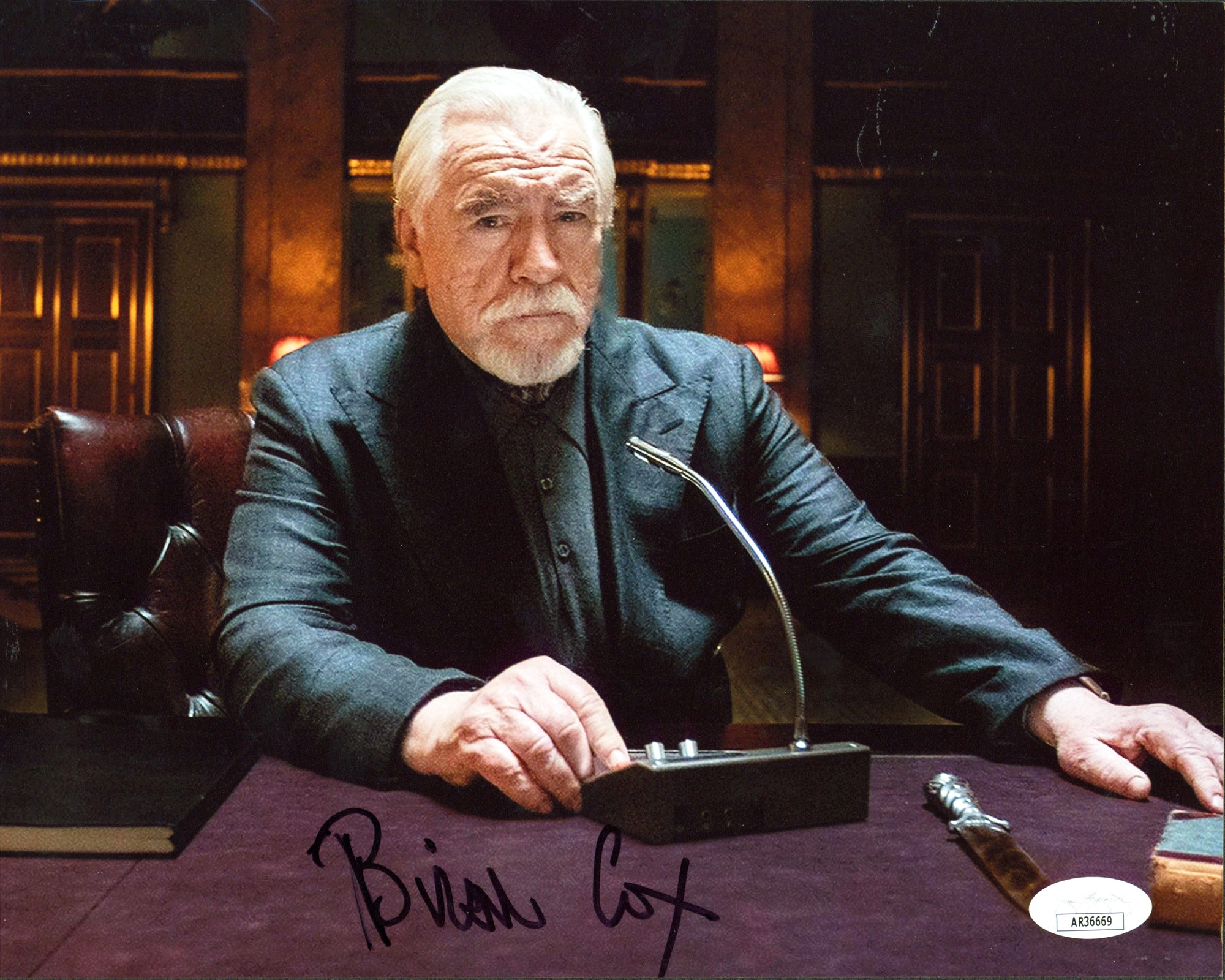 Brian Cox Succession Authentic Signed 8x10 Photo Autographed JSA #AR36669