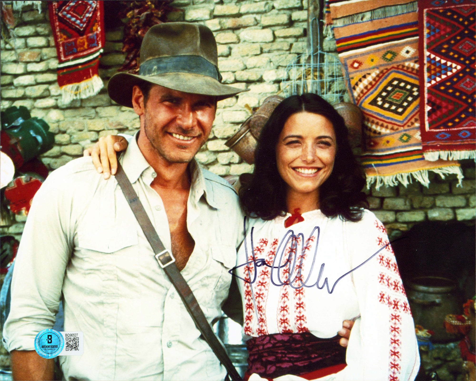 Karen Allen Indiana Jones Authentic Signed 8x10 Horizontal Photo BAS 2