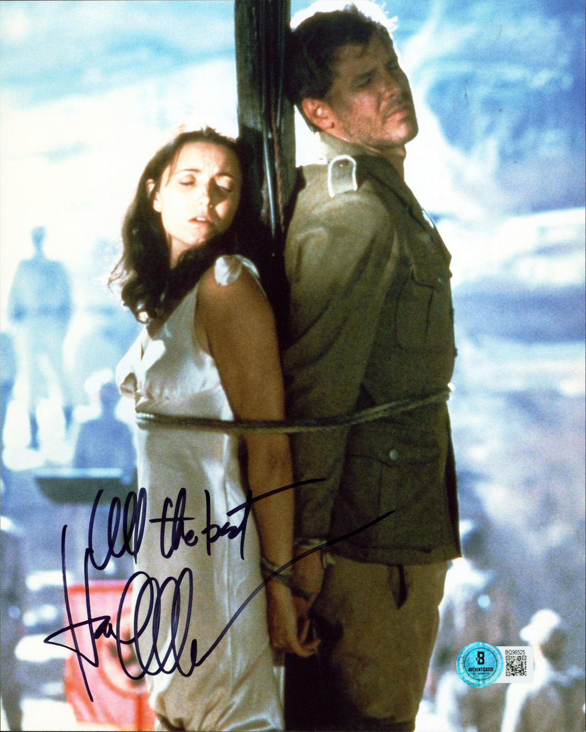 Karen Allen Indiana Jones "All The Best" Signed 8x10 Vertical Photo BAS 1