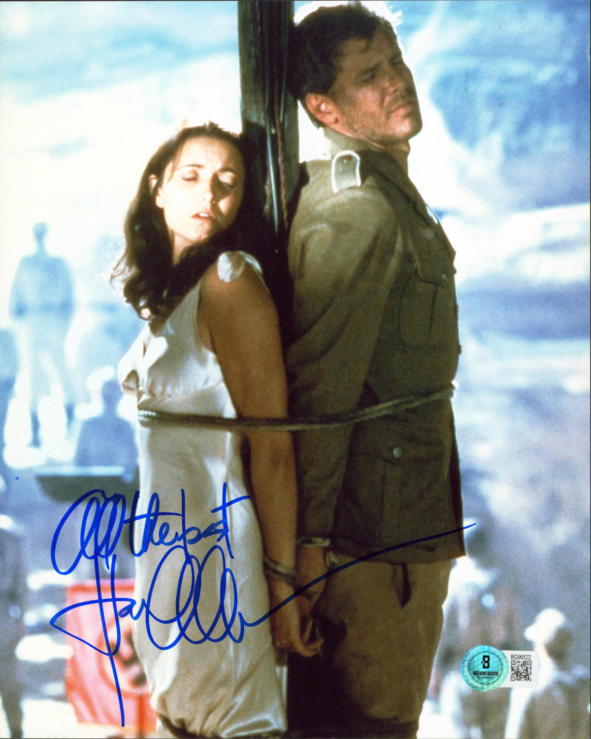 Karen Allen Indiana Jones "All The Best" Signed 8x10 Vertical Photo BAS  2