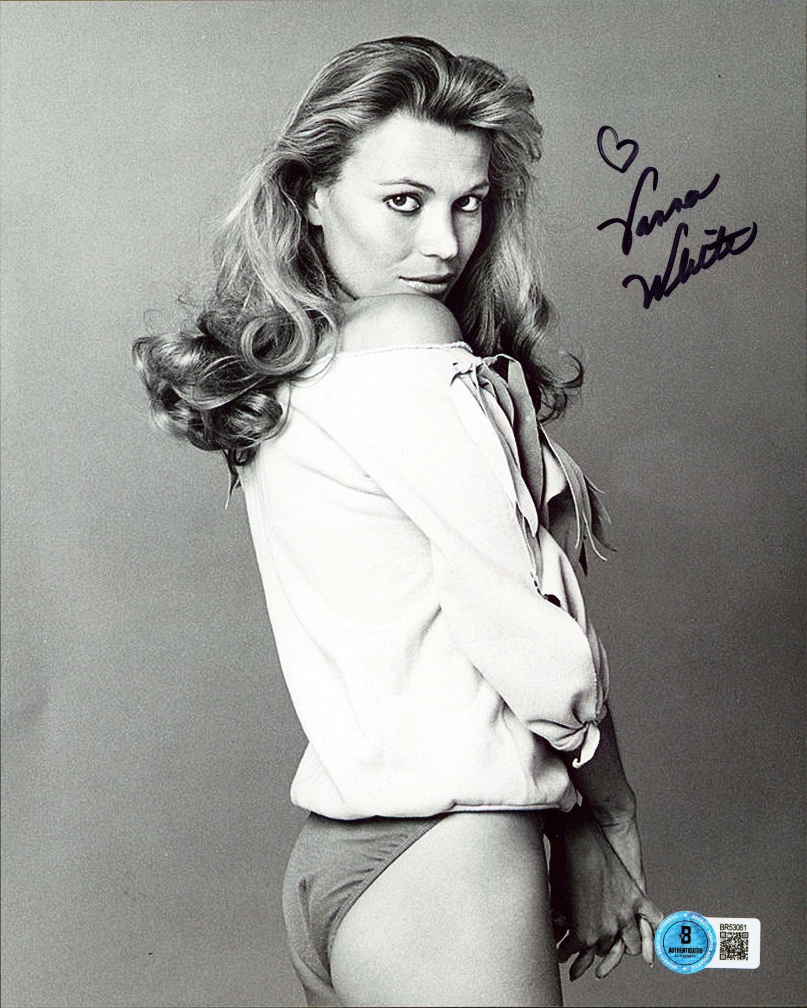 Vanna White Wheel of Fortune Authentic Signed 8x10 Vertical Photo BAS #BR53061
