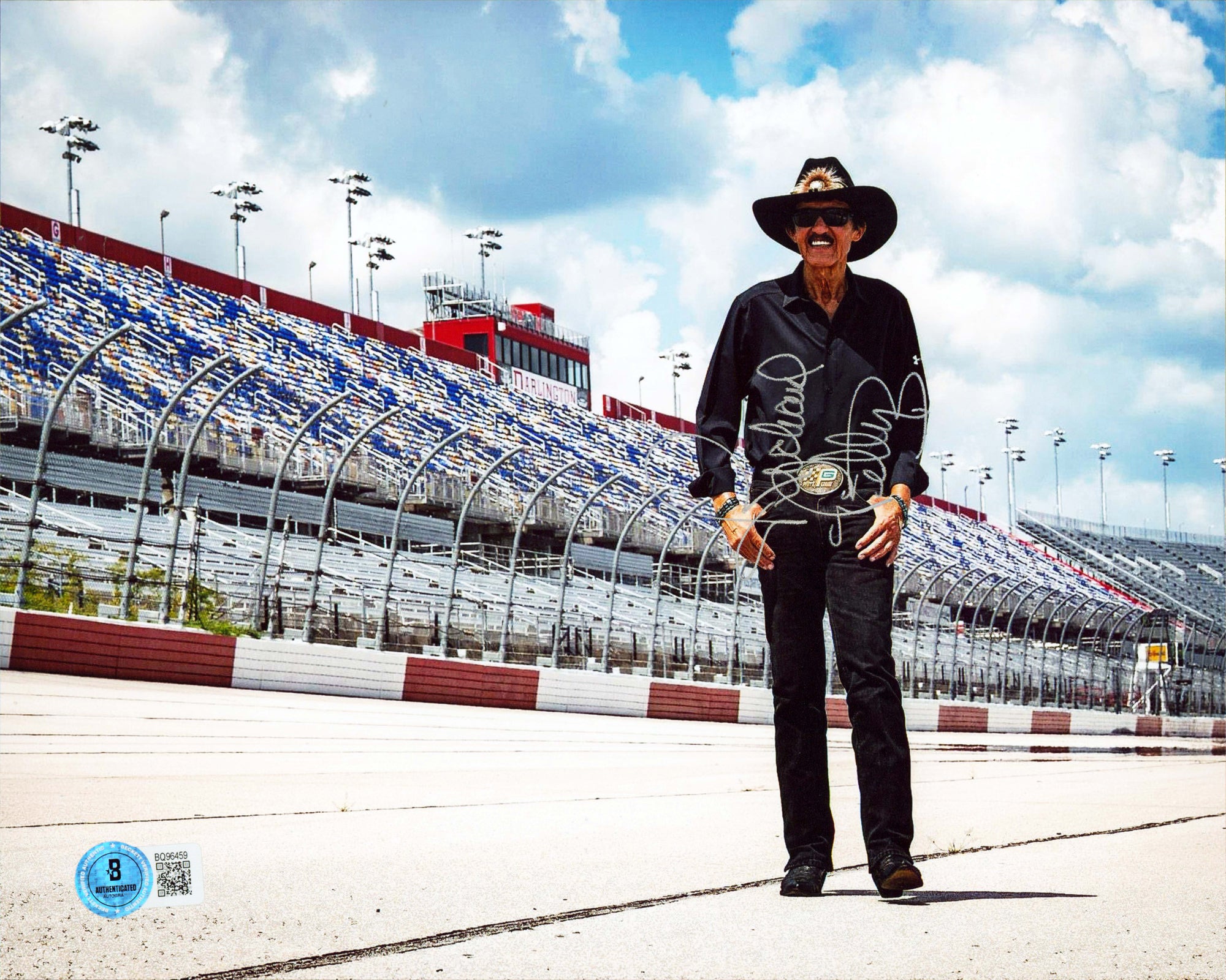 NASCAR Richard Petty Authentic Signed 8x10 Horizontal Photo BAS #BQ96459