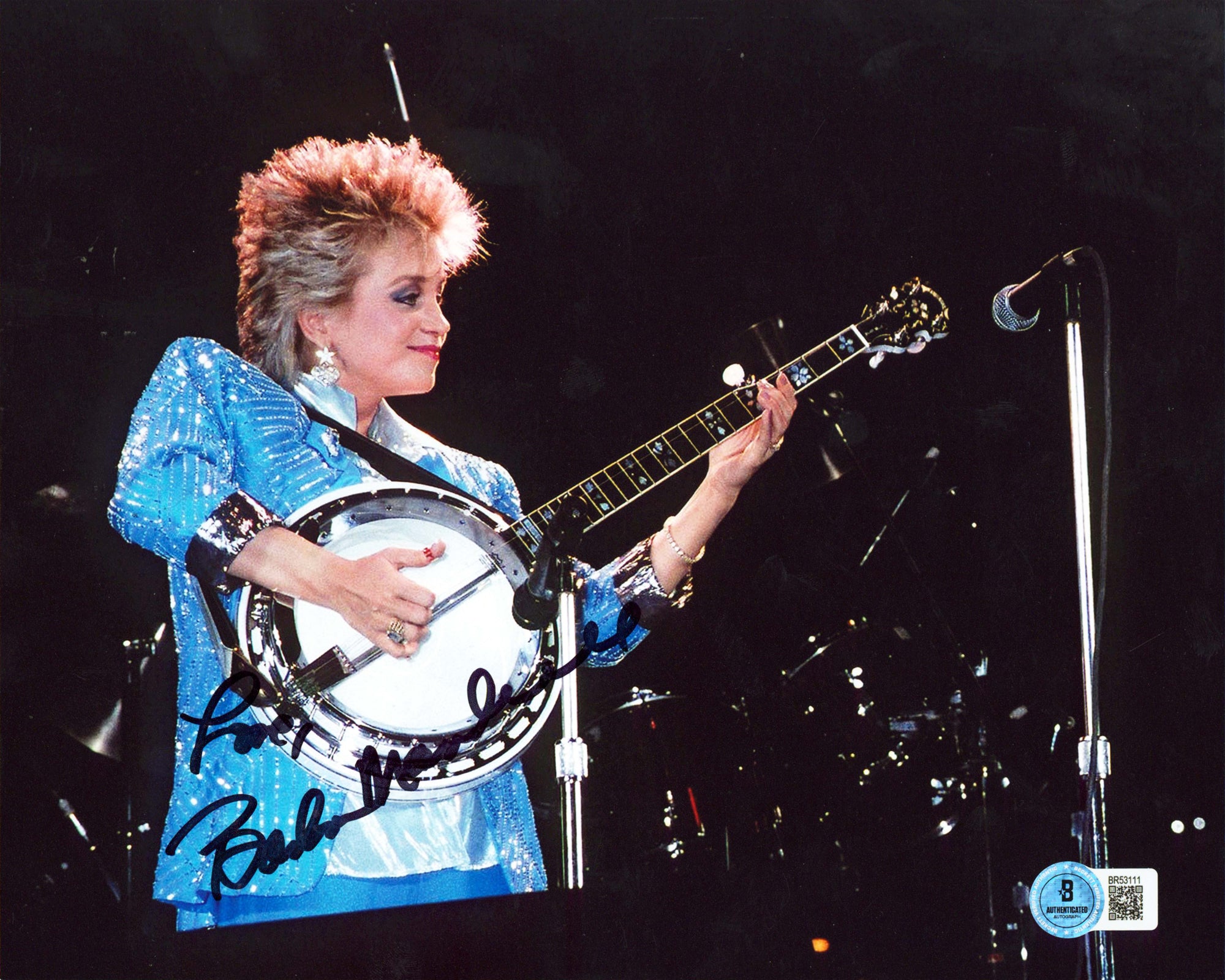 Barbara Mandrell Love Authentic Signed 8x10 Horizontal Photo BAS #BR53111