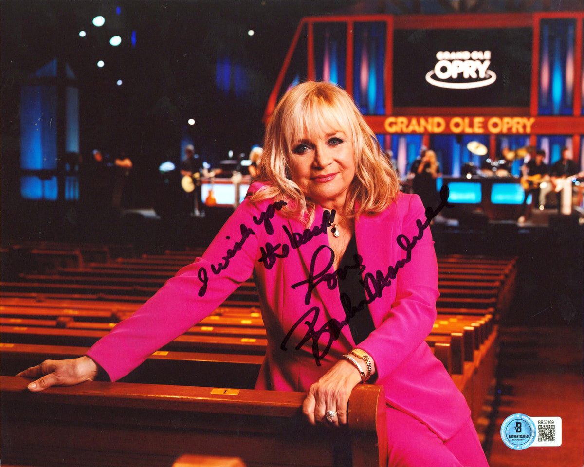 Barbara Mandrell "I Wish You The Best Love"  Signed 8x10 Photo BAS #BR53169