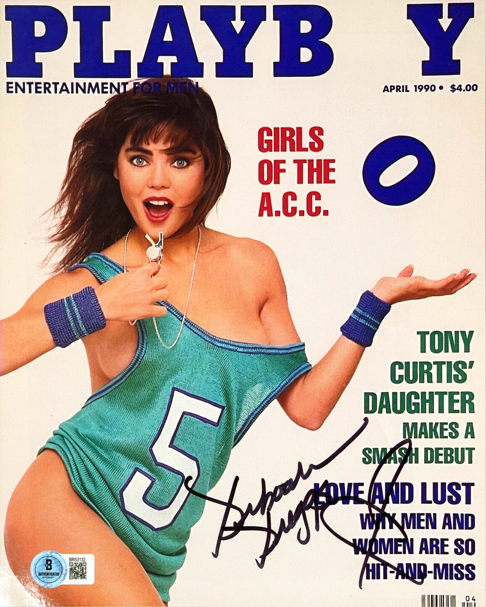 Deborah Driggs Playboy Authentic Signed 8x10 Vertical Photo BAS #BR53132