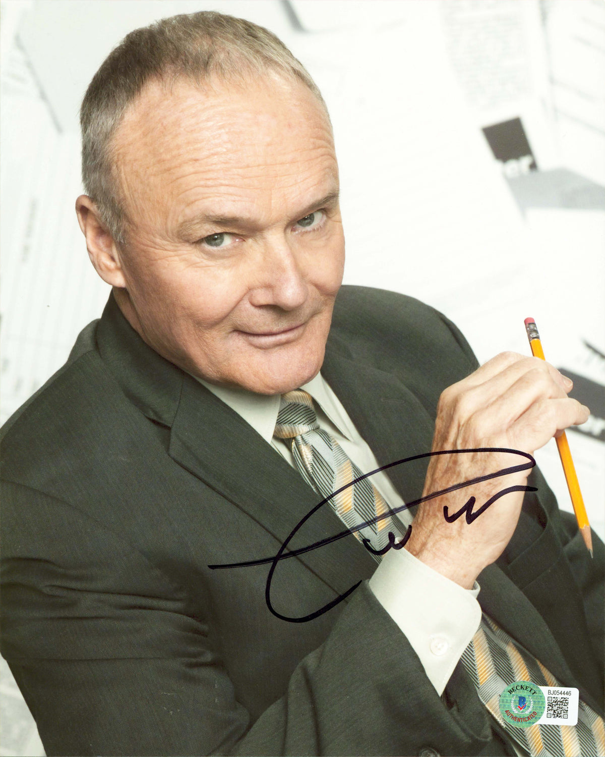 Creed Bratton The Office Authentic Signed 8x10 Vertical Photo BAS 2