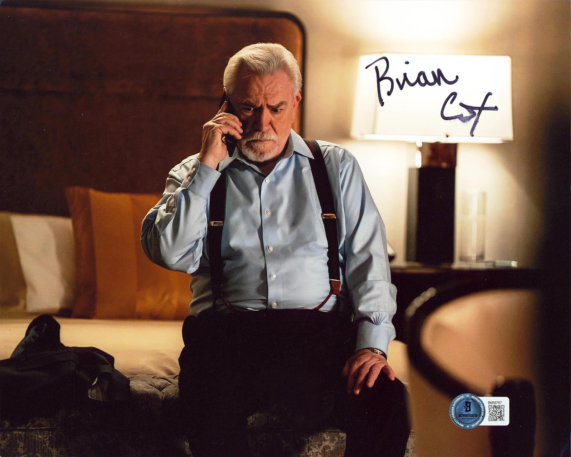 Brian Cox Succession Authentic Signed 8x10 Horizontal Photo BAS #BM56767