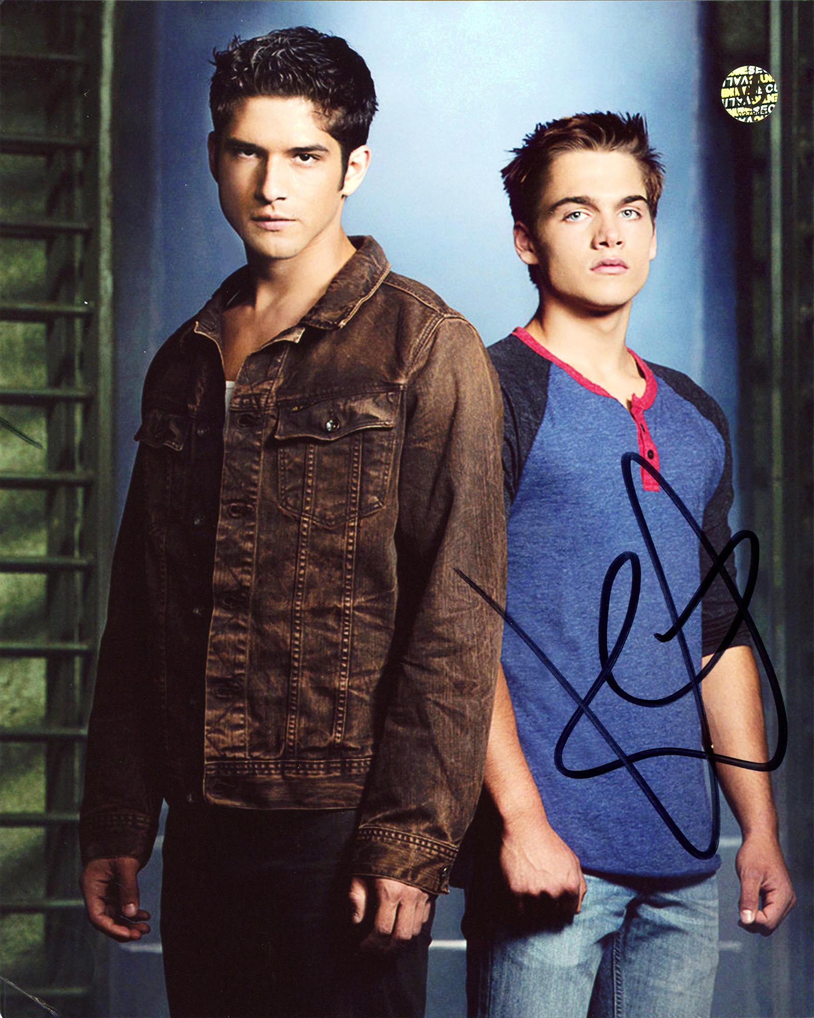 Dylan Sprayberry Teen Wolf Signed 8x10 Vertical Photo Wizard World #027949