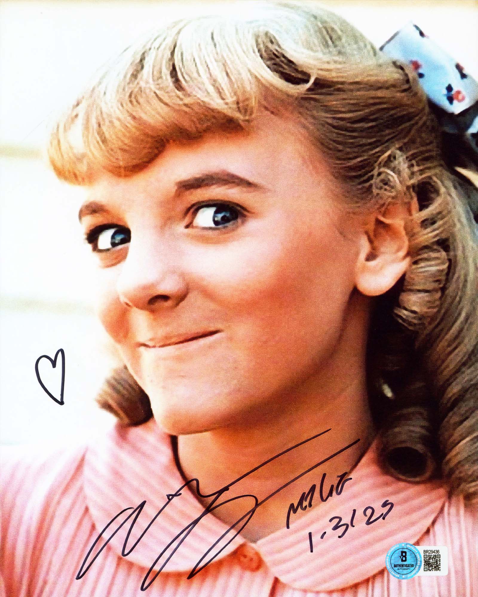 Allison Arngrim Little House on the Prairie "Nellie" Signed 8x10 Photo BAS 10