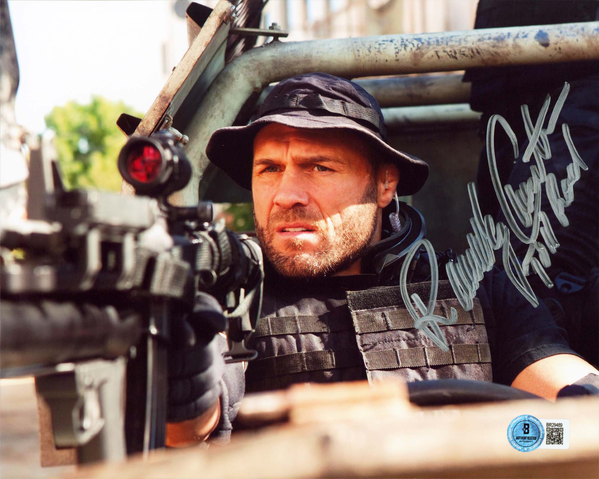 Randy Couture The Expendables 2 Authentic Signed 8x10 Photo BAS #BR29489