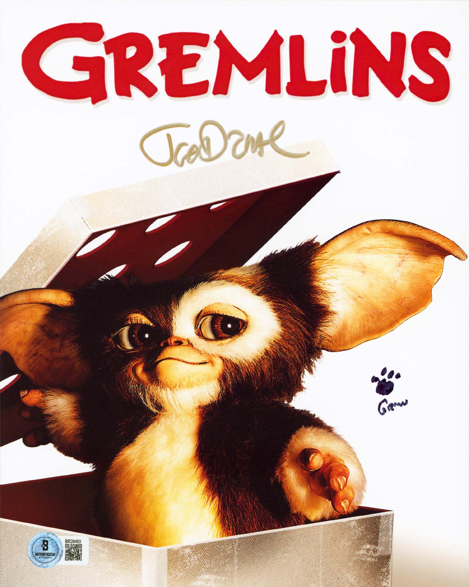 Joe Dante Gremlins "Gizmo" Authentic Signed 8x10 Vertical Photo BAS #BR29493