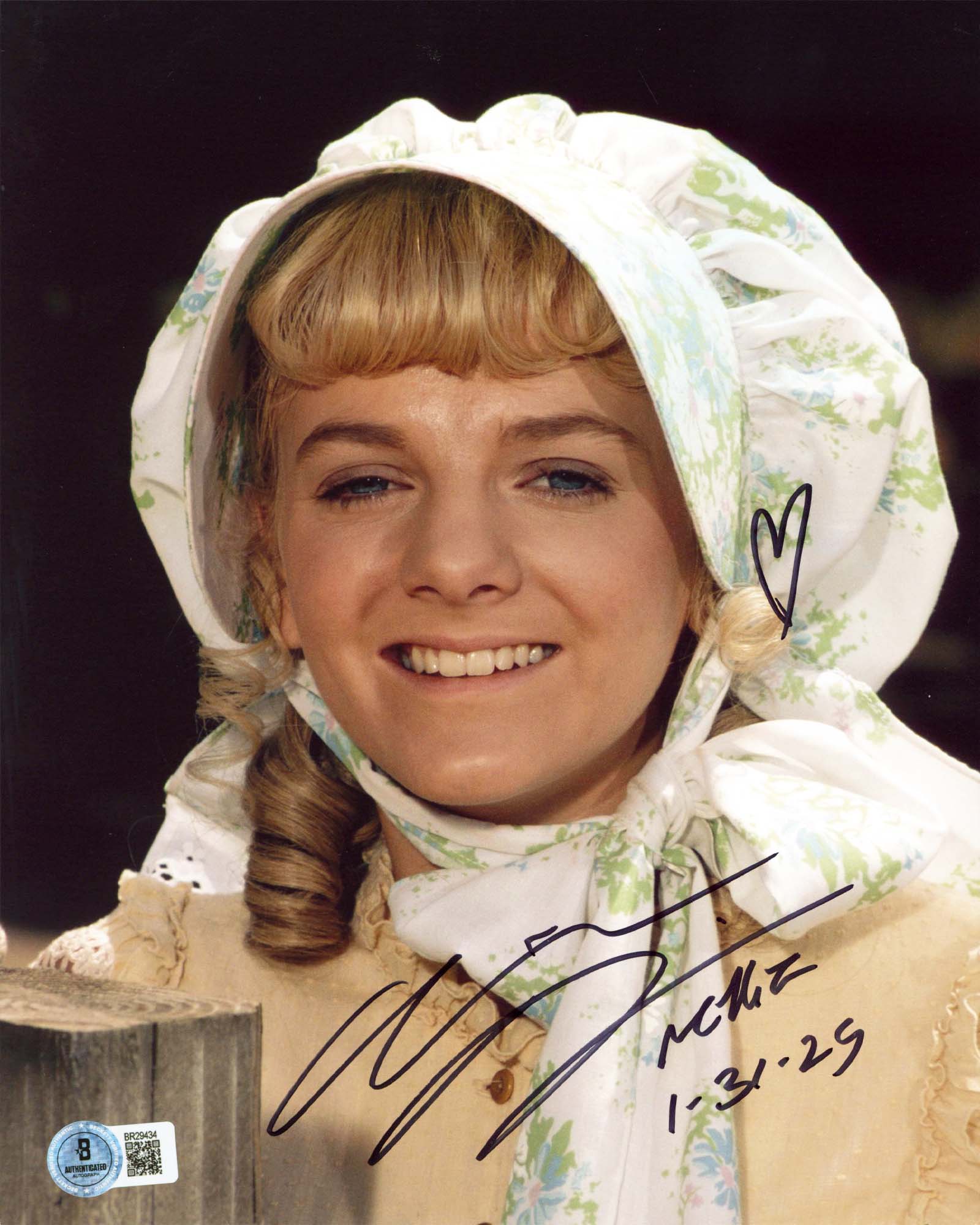 Allison Arngrim Little House on the Prairie "Nellie" Signed 8x10 Photo BAS