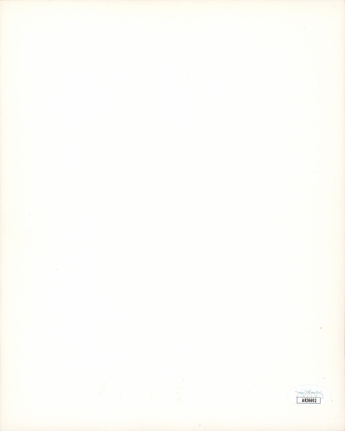 Bette Davis What Ever Happened To Baby Jane Signed 8x10 Photo JSA #AR36692