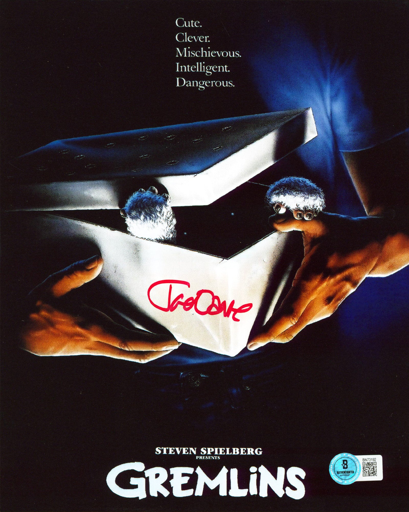 Joe Dante Gremlins Authentic Signed 8x10 Horizontal Photo Autographed BAS 7