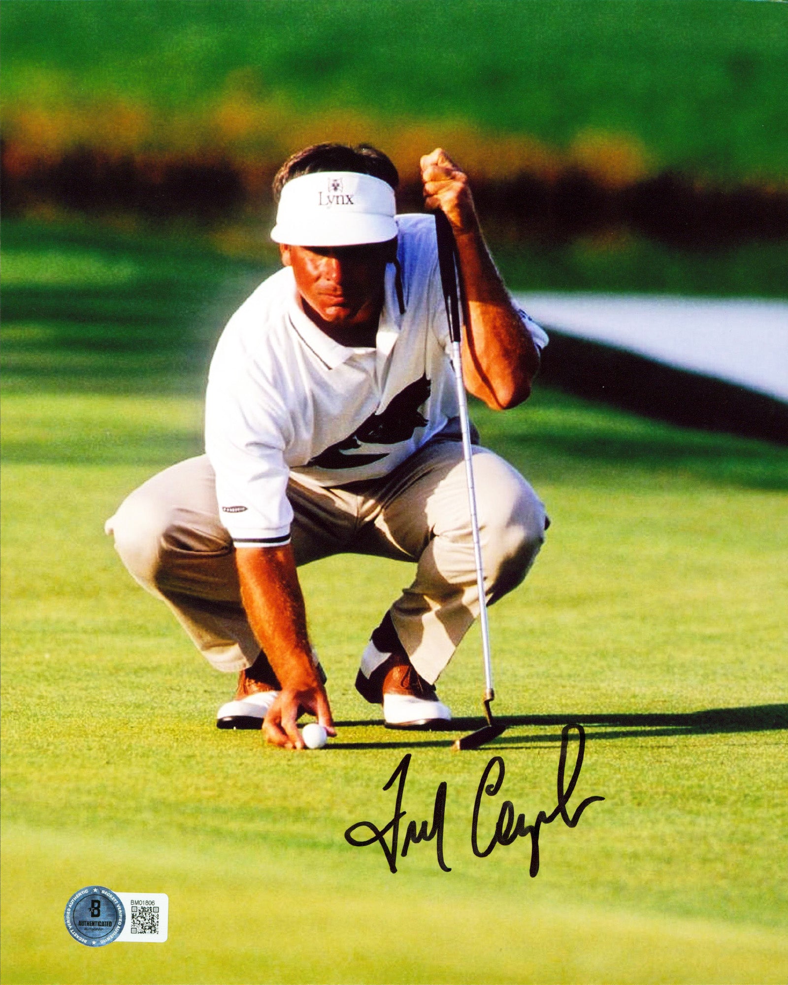 Fred Couples Authentic Signed 8x10 Vertical Photo Autographed BAS #BN01806