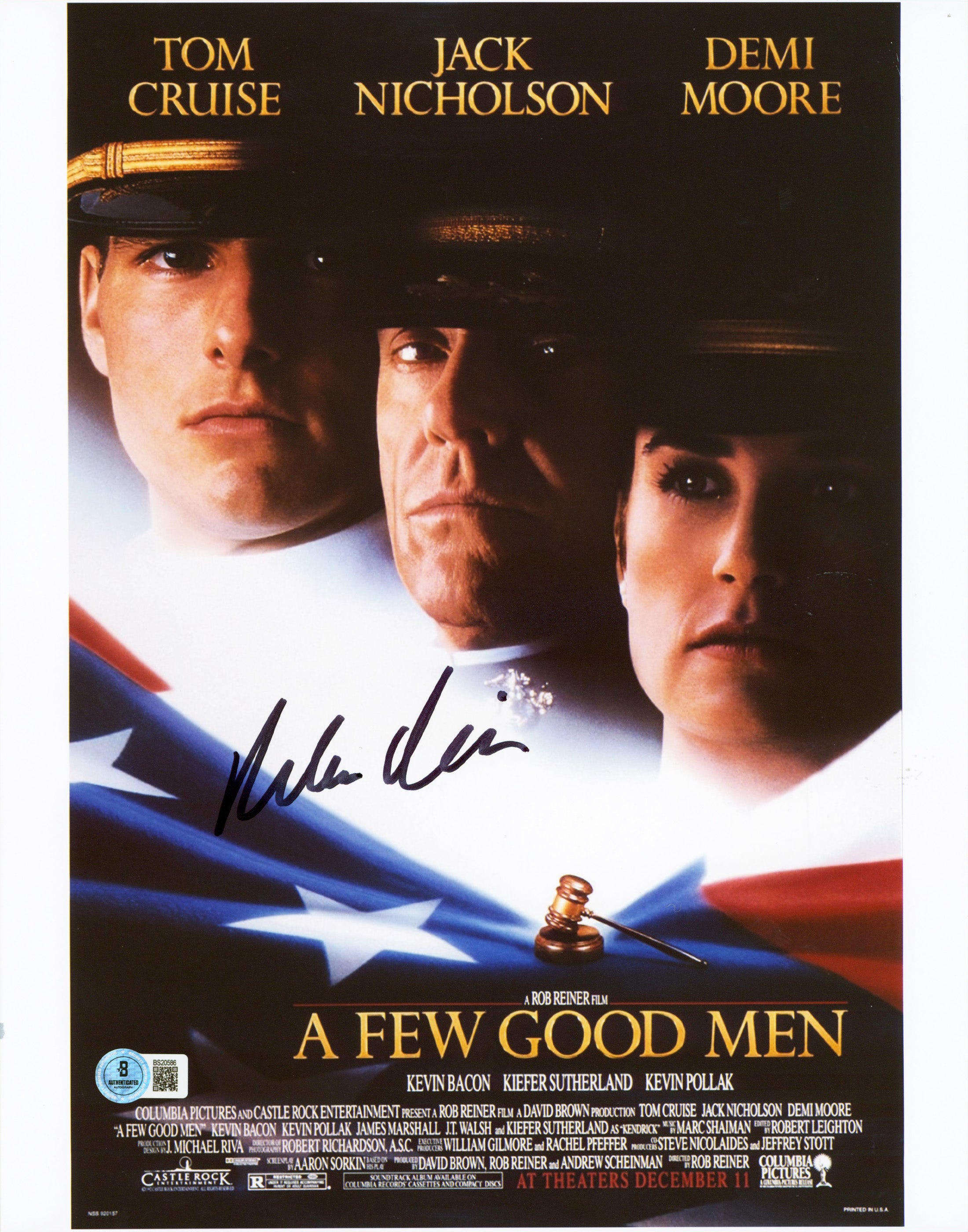 Rob Reiner A Few Good Men Authentic Signed 11x14 Vertical Photo BAS #BS20586