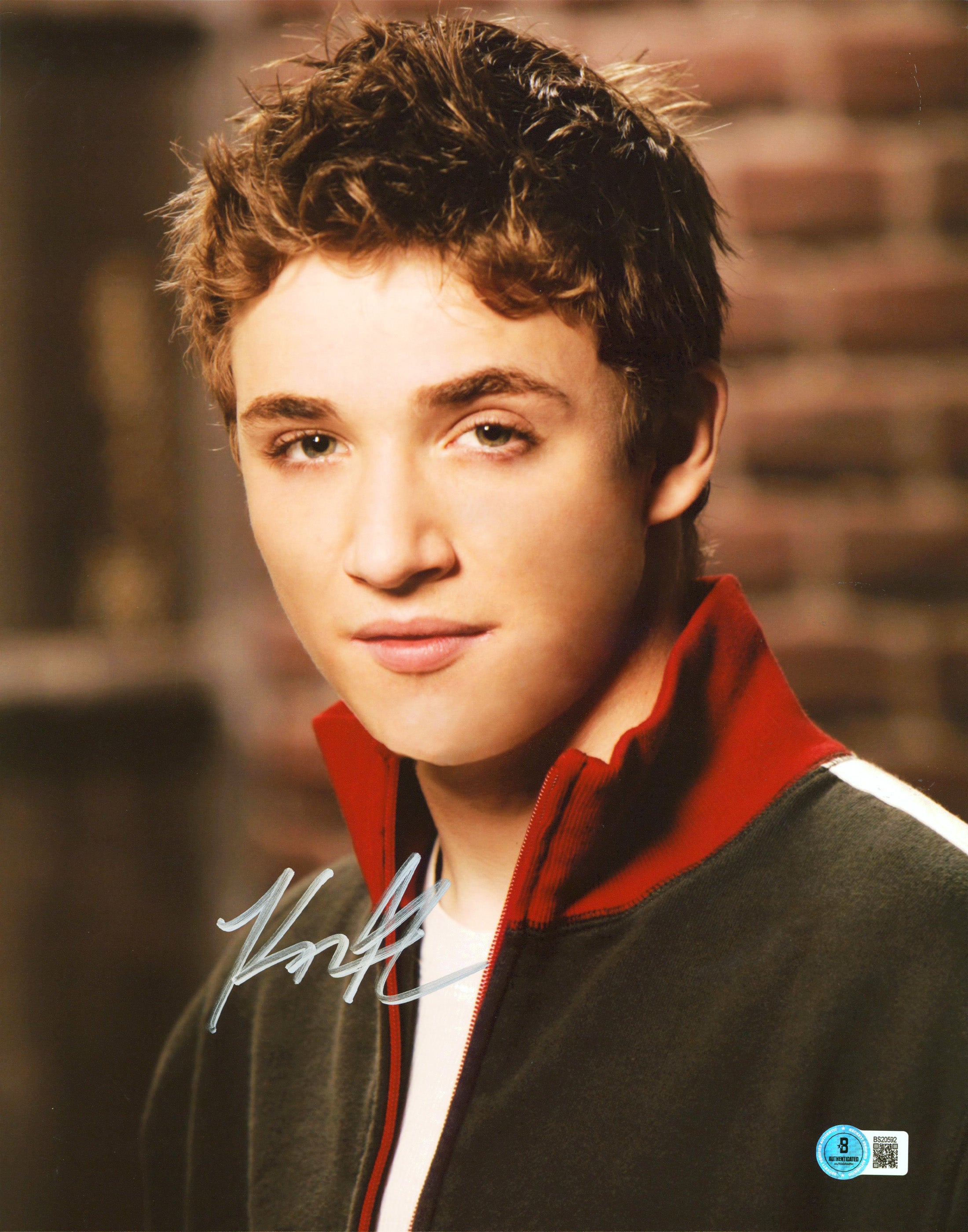 Kyle Gallner Interrogation Authentic Signed 11x14 Vertical Photo BAS #BS20591
