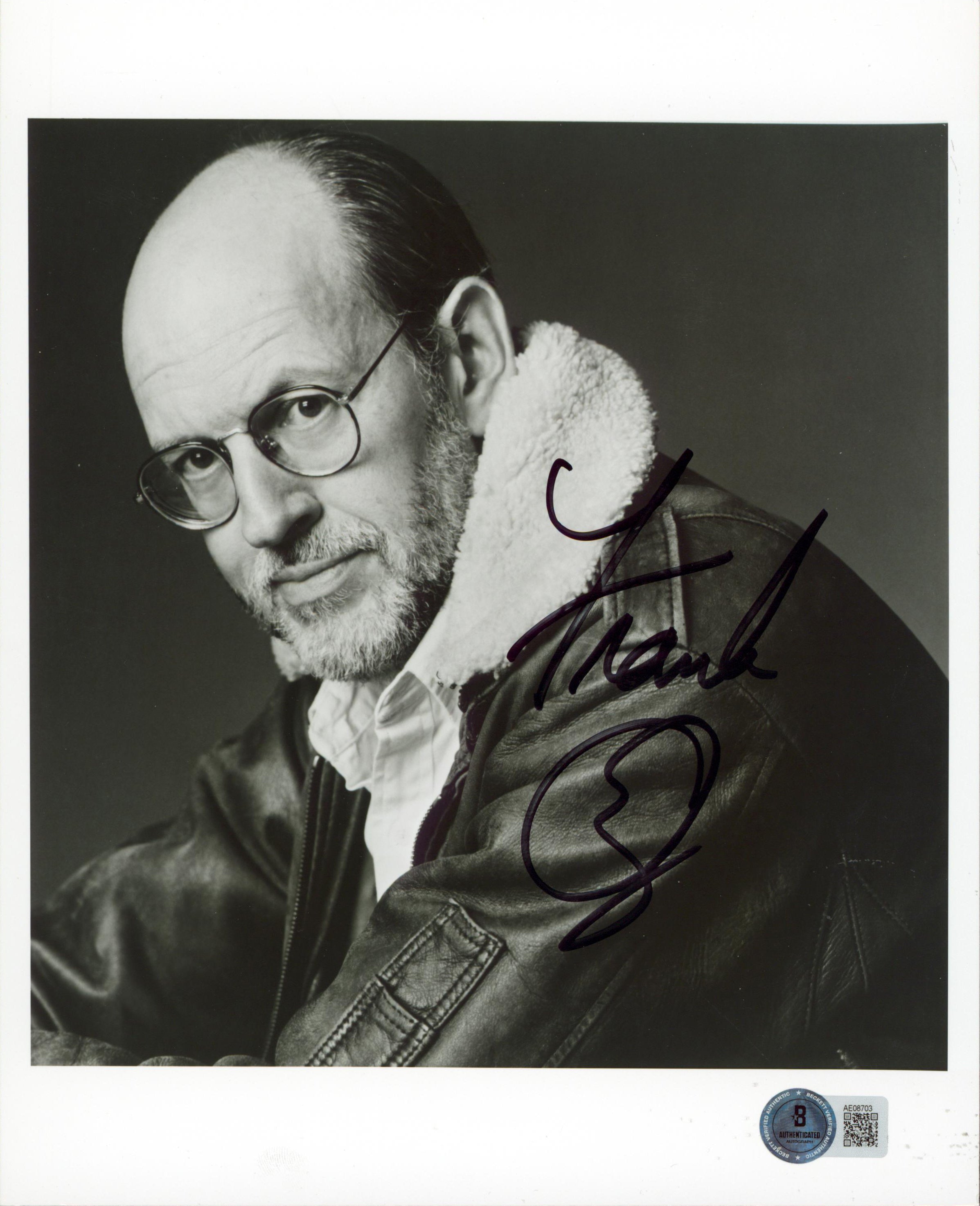 Frank Oz Star Wars Authentic Signed 8x10 Black & White Photo BAS #AE08703