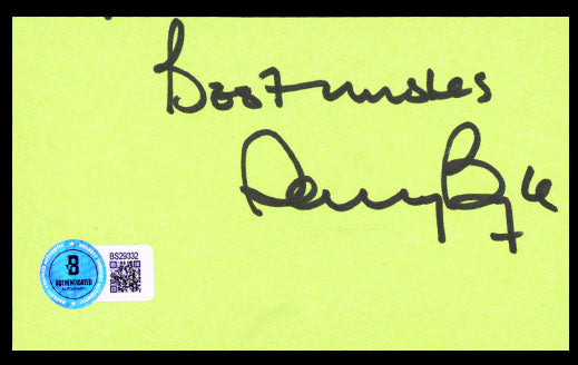 Danny Boyle Steve Jobs "Best Wishes" Authentic Signed Cut Signature BAS #BS29332