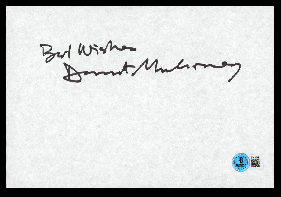 Dermot Mulroney "Best Wishes" Authentic Signed Cut Signature 6x8.75 BAS #BS29304