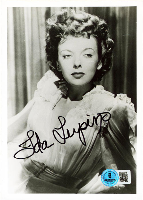 Ida Lupino The Twilight Zone Authentic Signed 5x7 Photo Autographed BAS #BS29278