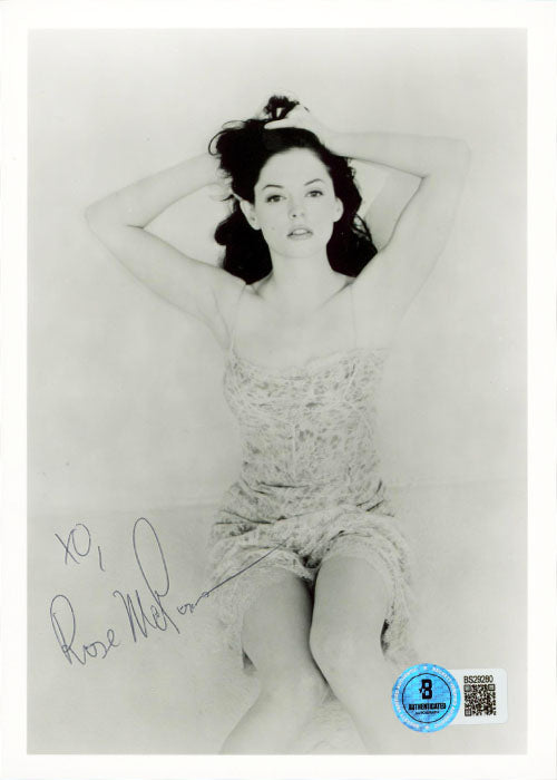 Rose McGowan Charmed "XO" Authentic Signed 5x7 Photo Autographed BAS #BS29280