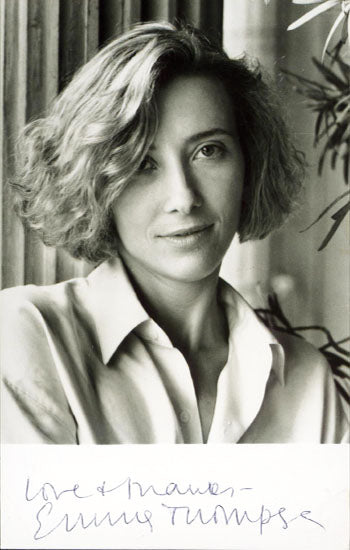 Emma Thompson The Tall Guy "Love & Thanks" Signed 3.5x5.5 Photo BAS #BS29315