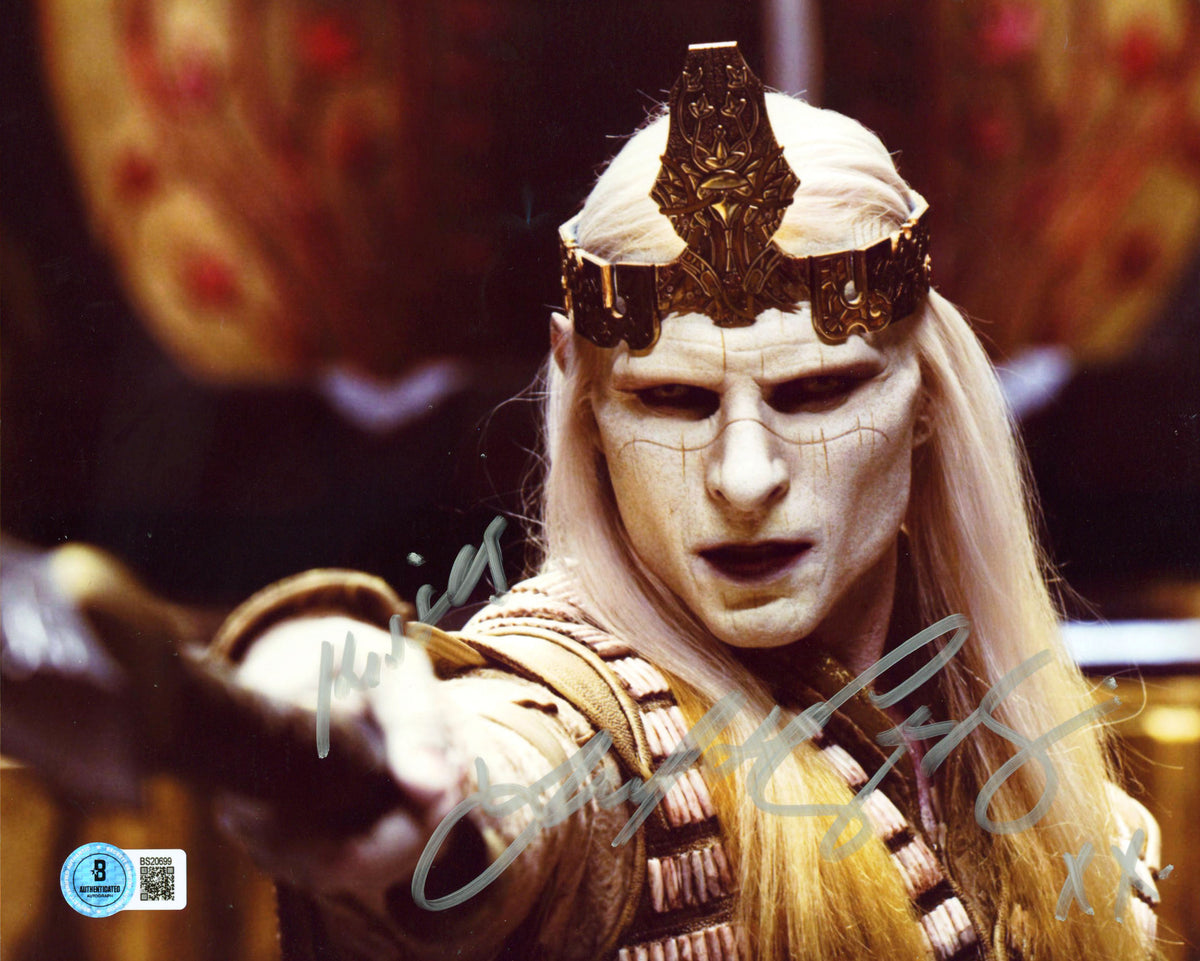 Luke Goss Hellboy "Kisses" Authentic Signed 8x10 Horizontal Photo BAS #BS20699