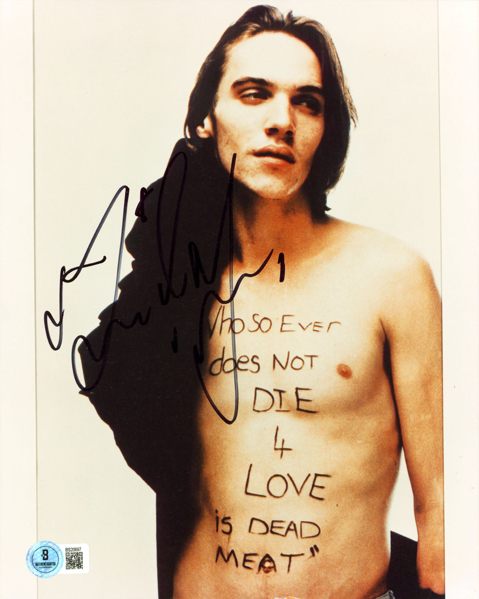 Jonathan Rhys Meyers The Tudors Authentic Signed 8x10 Photo BAS #BS20697