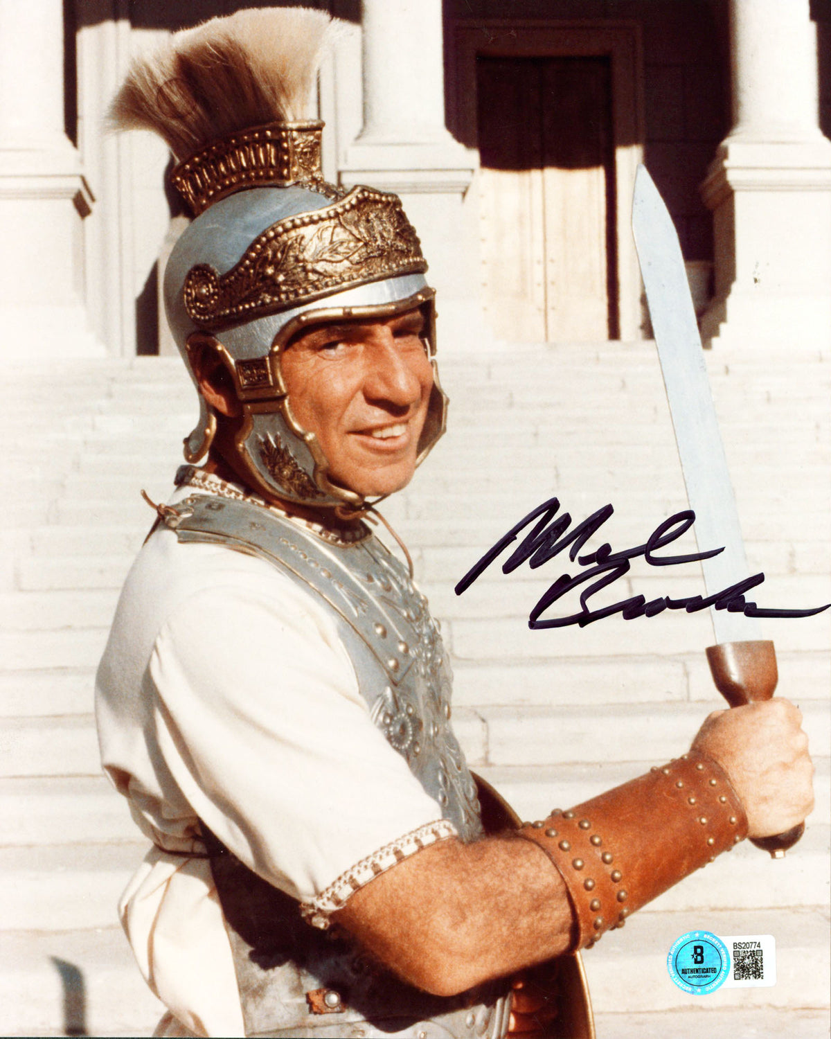 Mel Brooks History of the World: Part I Authentic Signed 8x10 Photo BAS #BS20774