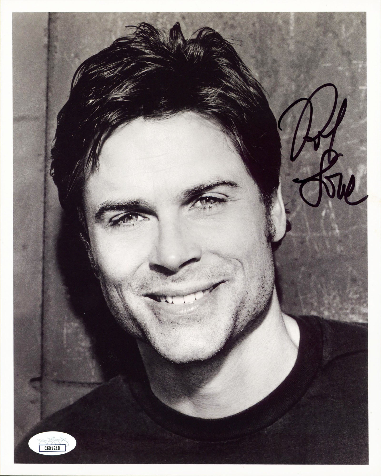 Rob Lowe The Outsiders Authentic Signed 8x10 Vertical Photo JSA #CE01218