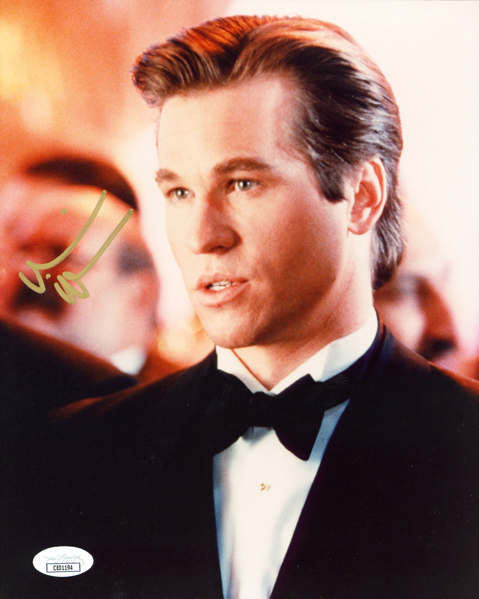 Val Kilmer Batman Forever Authentic Signed 8x10 Vertical Photo JSA #CE01194